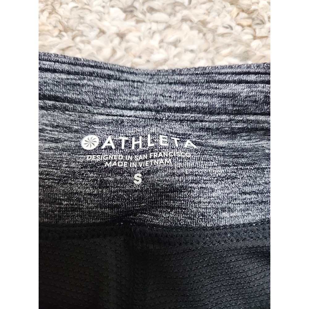 ATHLETA Excursion Skort Skirt Charcoal Gray Upf 50+ Pockets Small 28x16 - Picture 2 of 11
